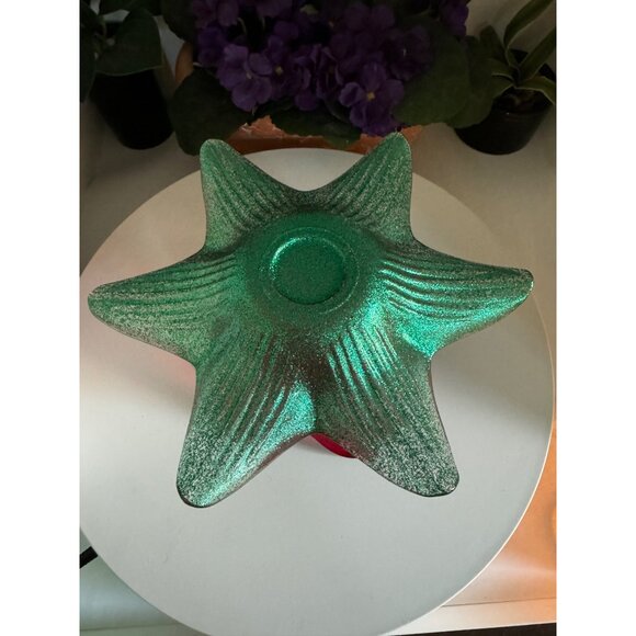 Studio Nova Glass Tulip Flower Frosted Glass Votive Candle Holder - Picture 8 of 12